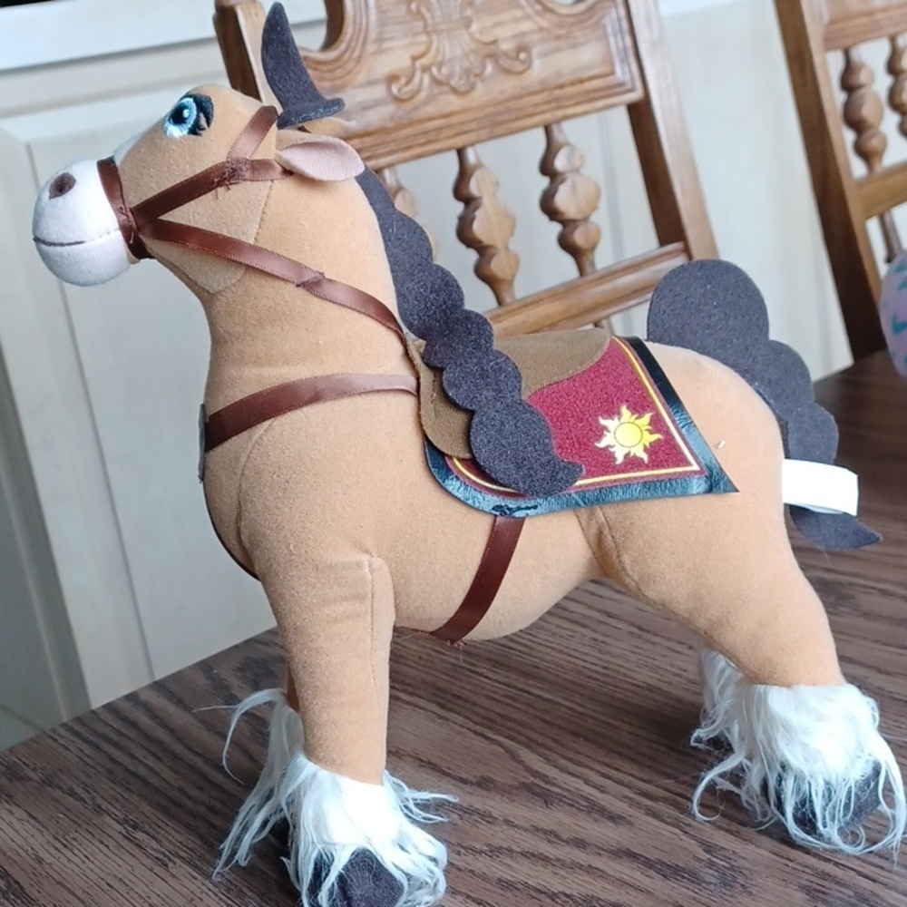 Disney Store Tangled The Series Fidella Horse 16" Med Cassandra's Plush